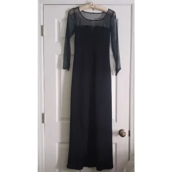 Neiman Marcus Dresses | Bergdorf Goodman Sheath Silhouette Evening Gown | Color: Black | Size: 4 | Tkyshops4all's Closet